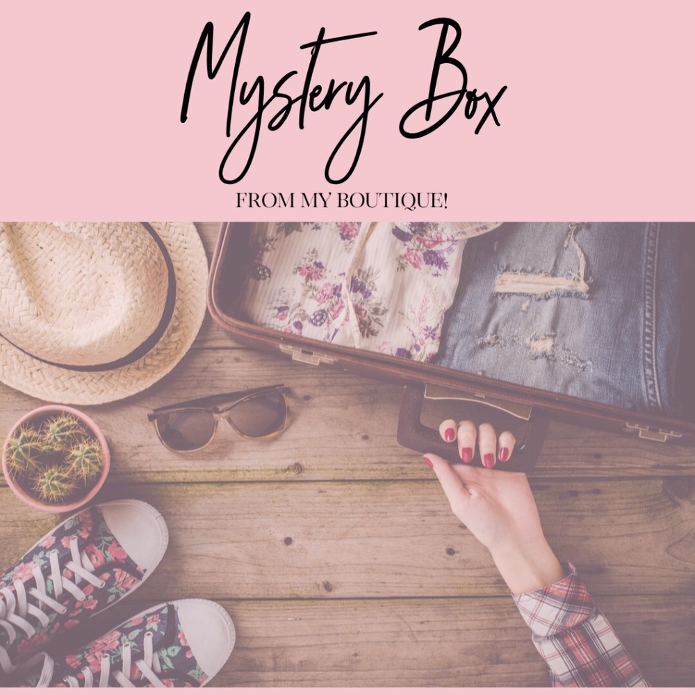 Mystery Box with sizes small, medium and large